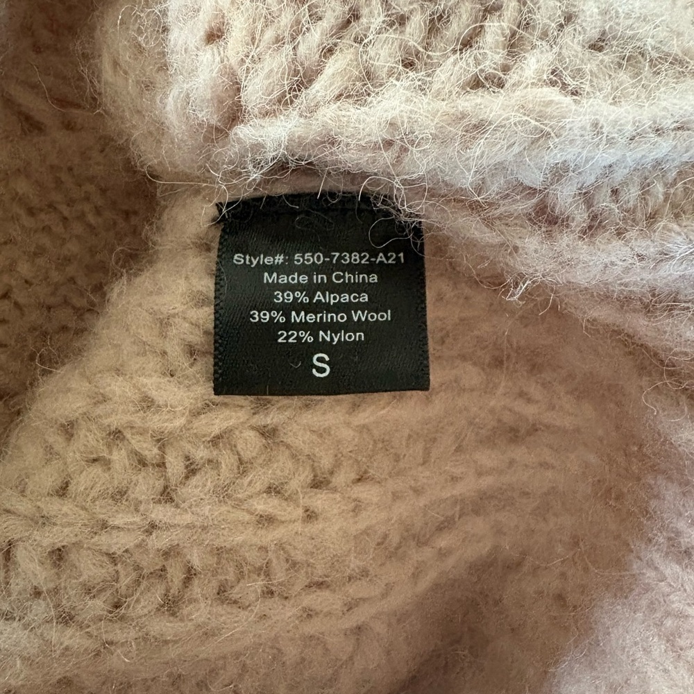 Cable Cocoon Cardigan oatmeal - Picture 8 of 12